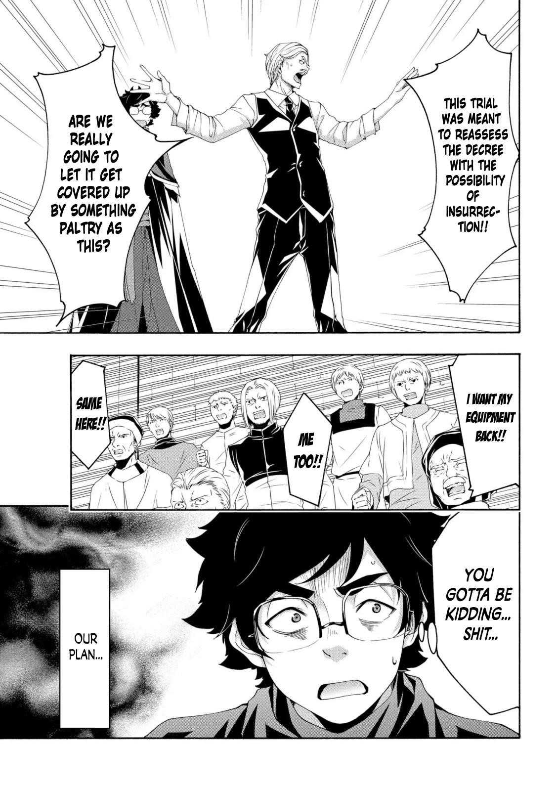 100 man no Inochi no Ue ni Ore wa Tatte Iru Chapter 62 - Page 25 in English