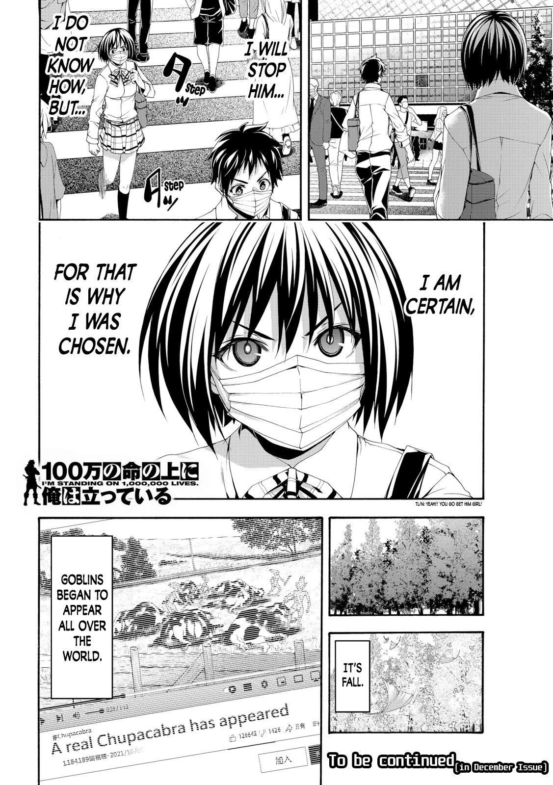 100 man no Inochi no Ue ni Ore wa Tatte Iru Chapter 65 - Page 35 in English