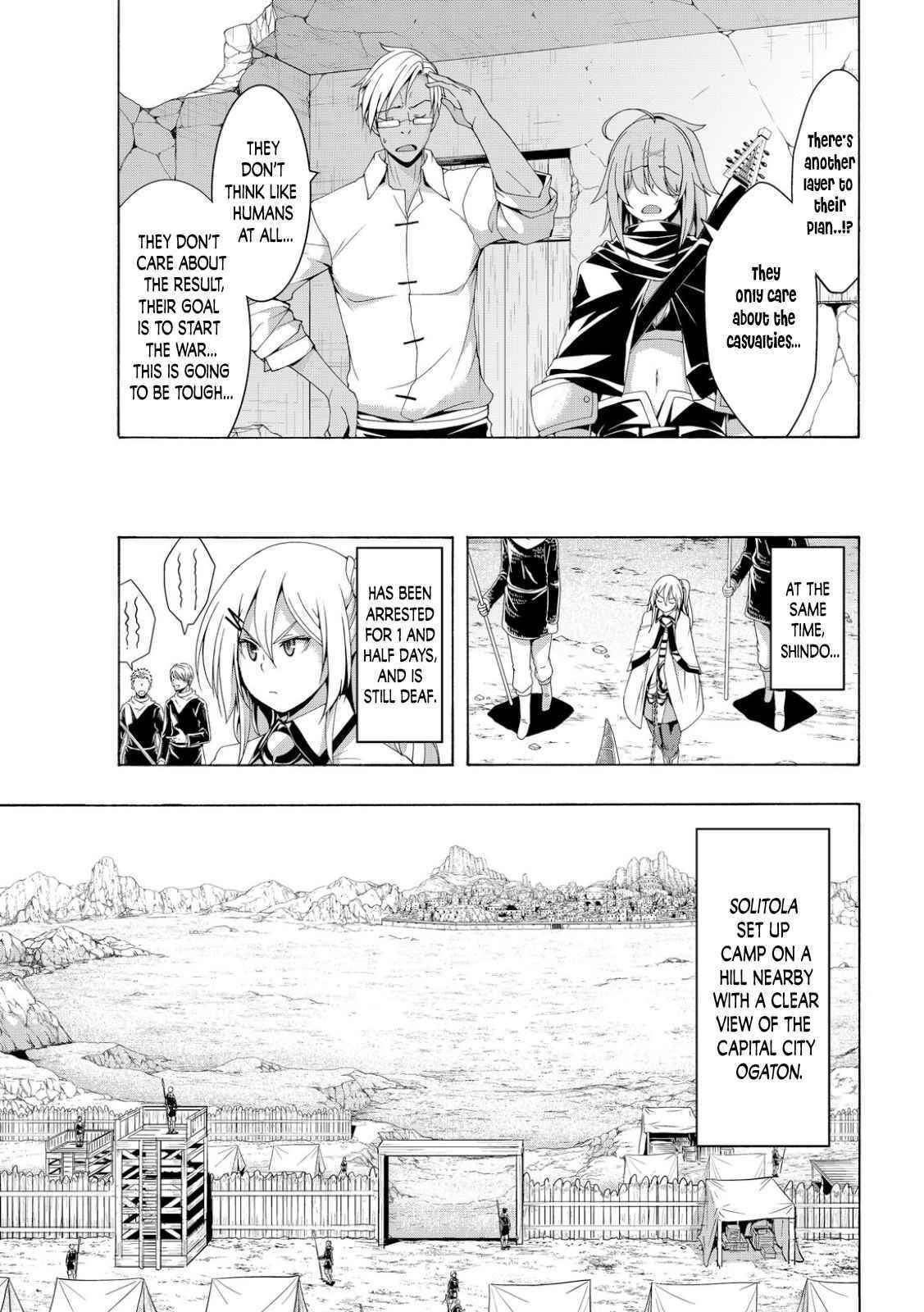 100 man no Inochi no Ue ni Ore wa Tatte Iru Chapter 80 - Page 25 in English