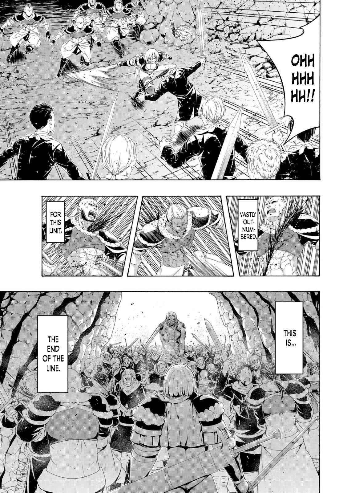 100 man no Inochi no Ue ni Ore wa Tatte Iru Chapter 81 - Page 15 in English