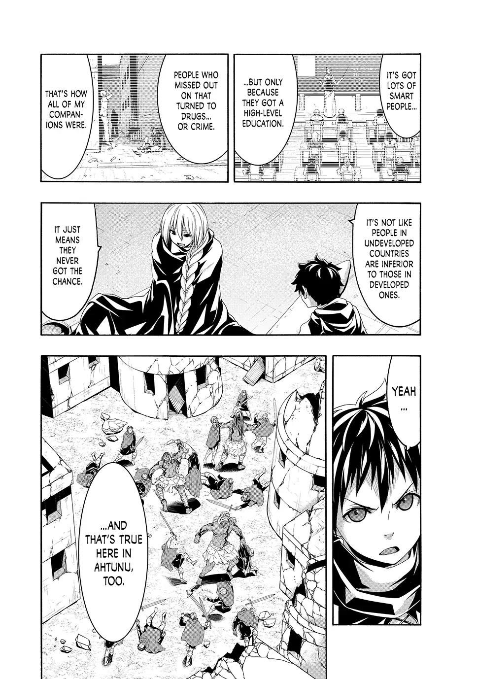 100 man no Inochi no Ue ni Ore wa Tatte Iru Chapter 82 - Page 22 in English