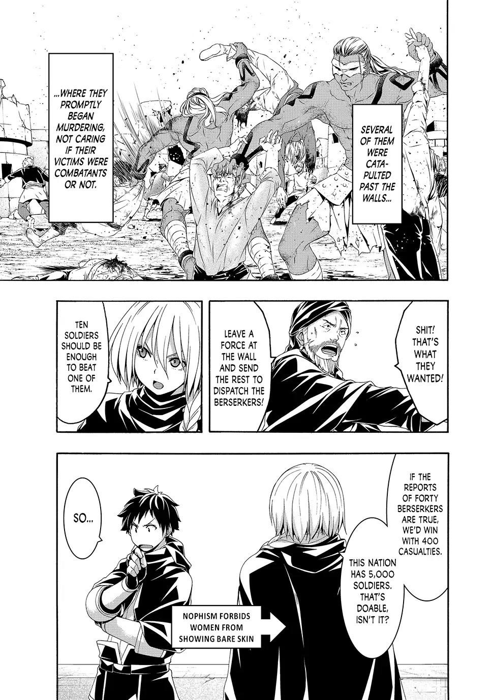 100 man no Inochi no Ue ni Ore wa Tatte Iru Chapter 82 - Page 9 in English