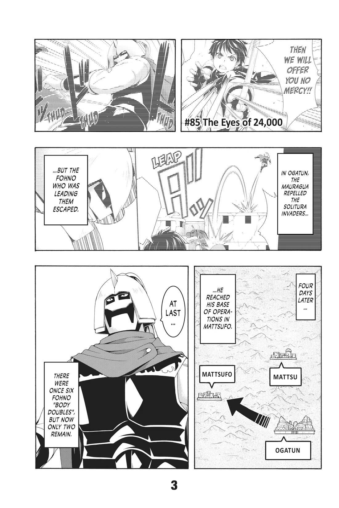 100 man no Inochi no Ue ni Ore wa Tatte Iru Chapter 85 - Page 3 in English