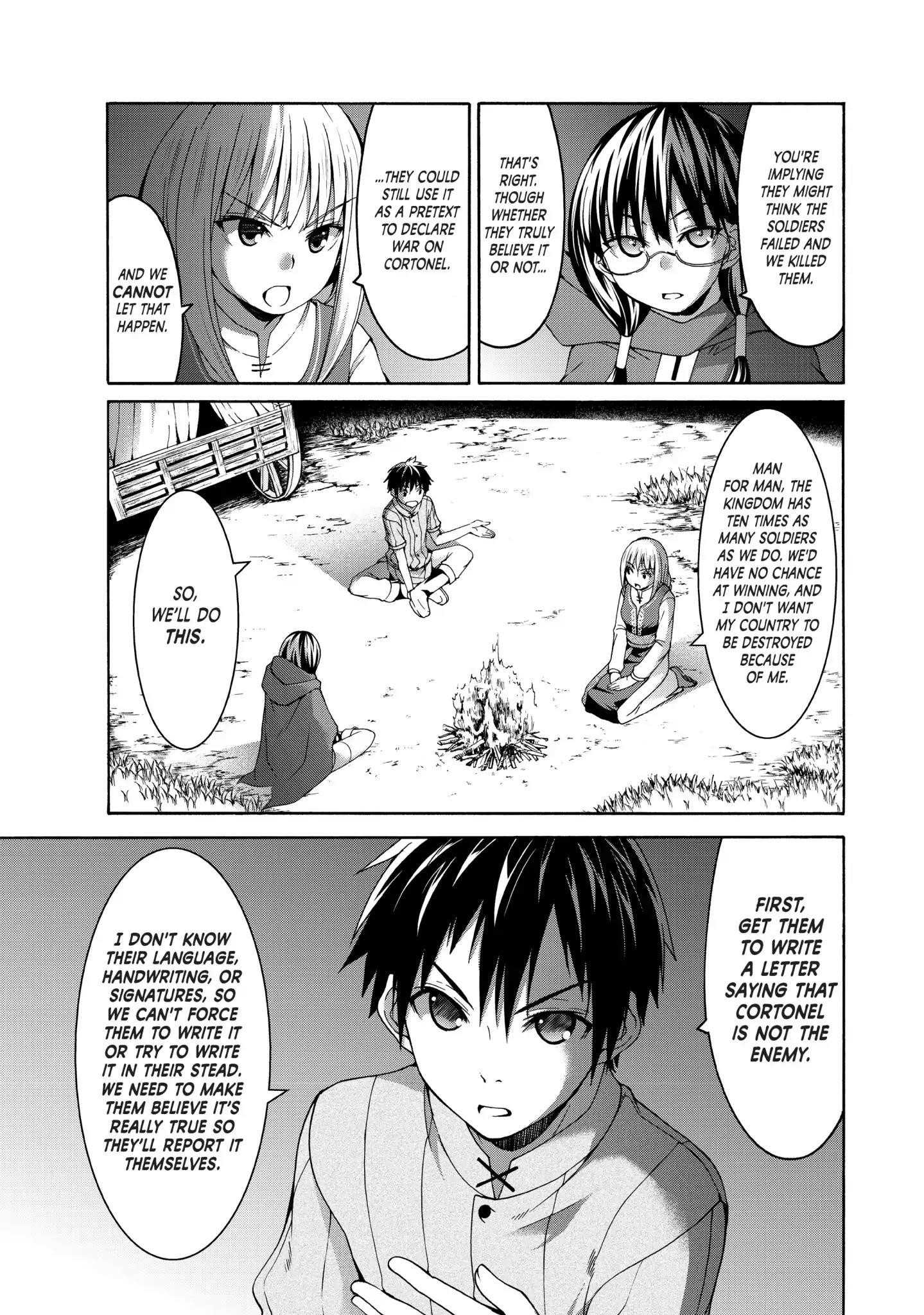 100 man no Inochi no Ue ni Ore wa Tatte Iru Chapter 9 - Page 23 in English