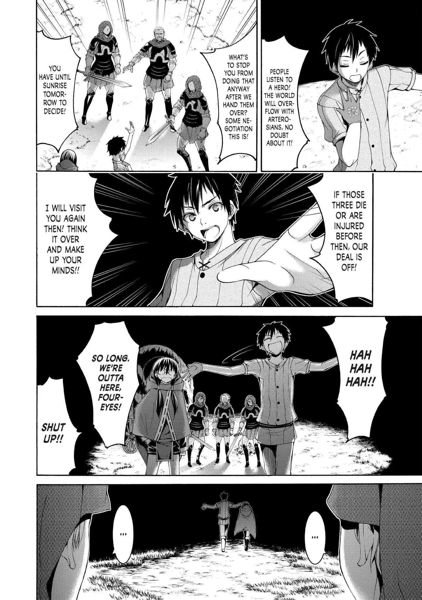 100 man no Inochi no Ue ni Ore wa Tatte Iru Chapter 9 - Page 32 in English