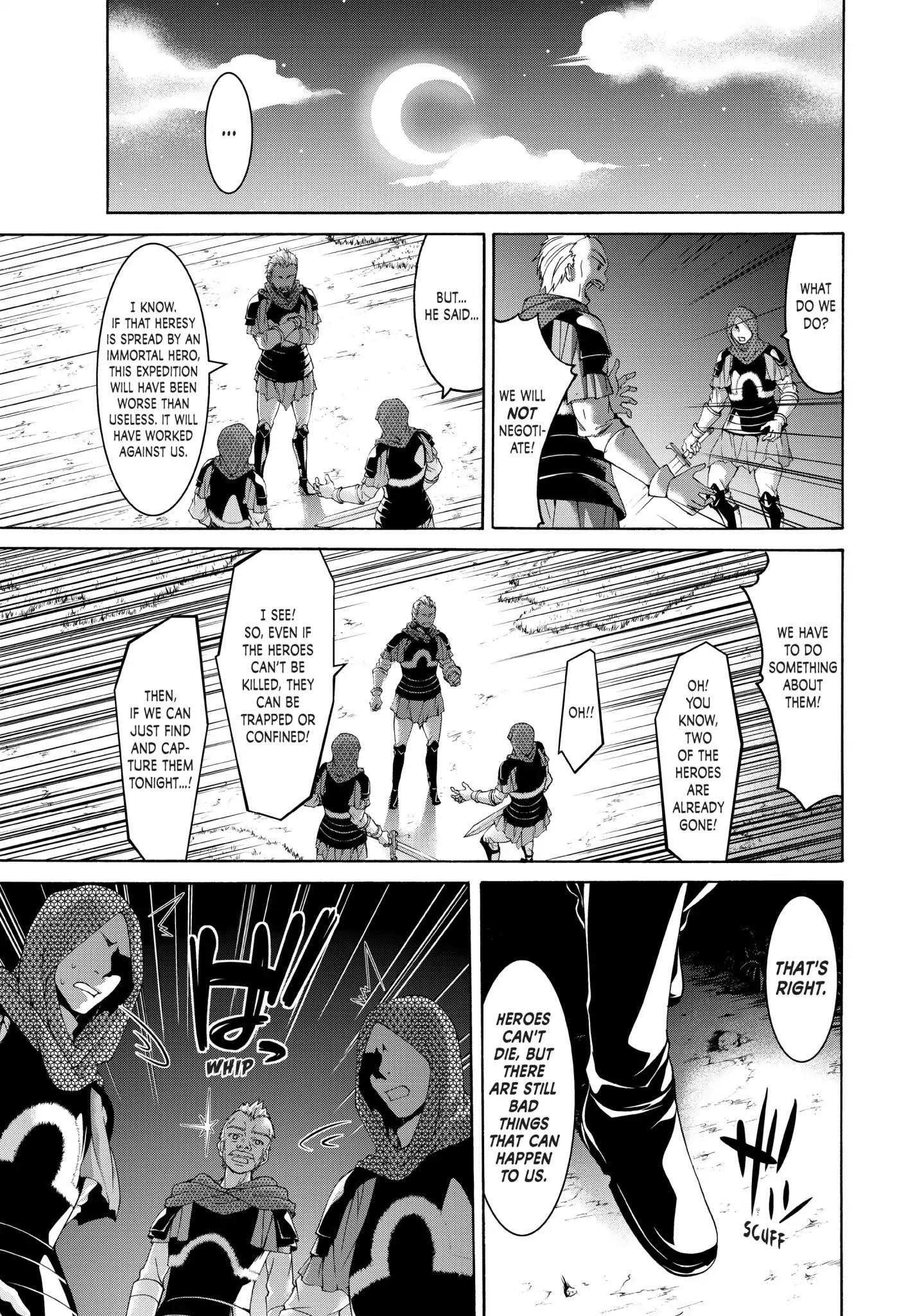 100 man no Inochi no Ue ni Ore wa Tatte Iru Chapter 9 - Page 33 in English