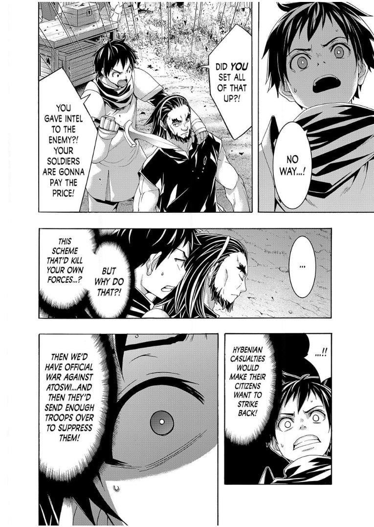 100 man no Inochi no Ue ni Ore wa Tatte Iru Chapter 99 - Page 32 in English