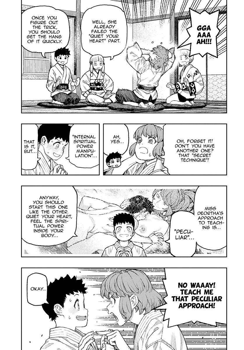 Tsugumomo Chapter 129.1 - Page 12 in English