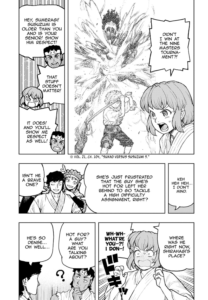 Tsugumomo Chapter 162 - Page 15 in English