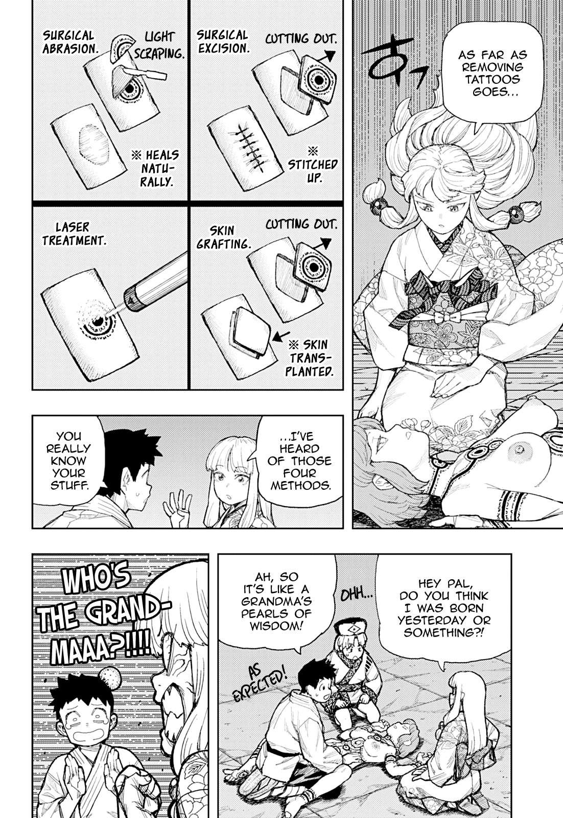 Tsugumomo Chapter 181 - Page 15 in English