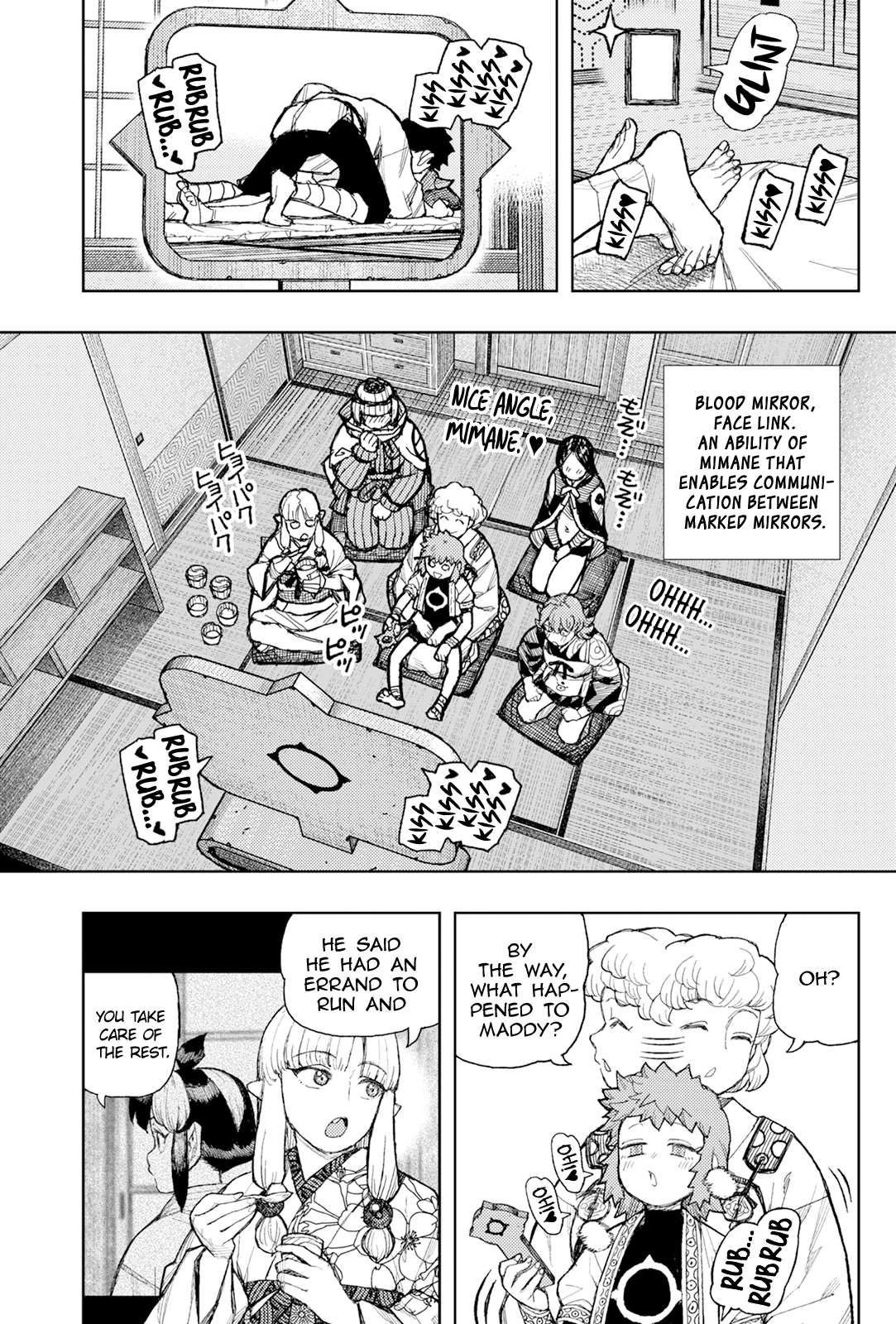 Tsugumomo Chapter 182.1 - Page 10 in English