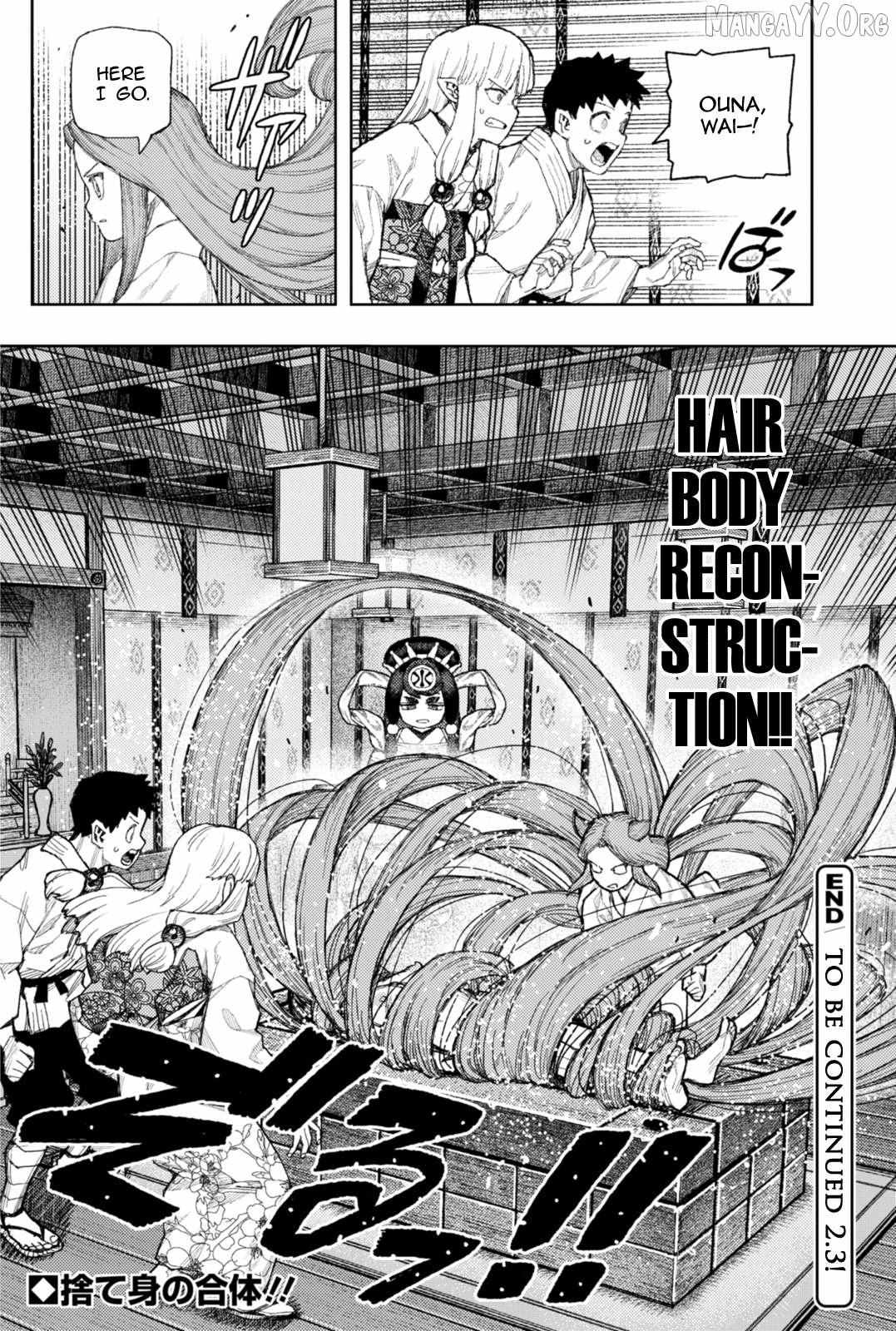 Tsugumomo Chapter 183.1 - Page 9 in English
