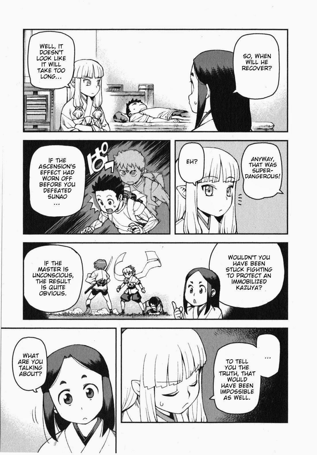 Tsugumomo Chapter 30 - Page 13 in English