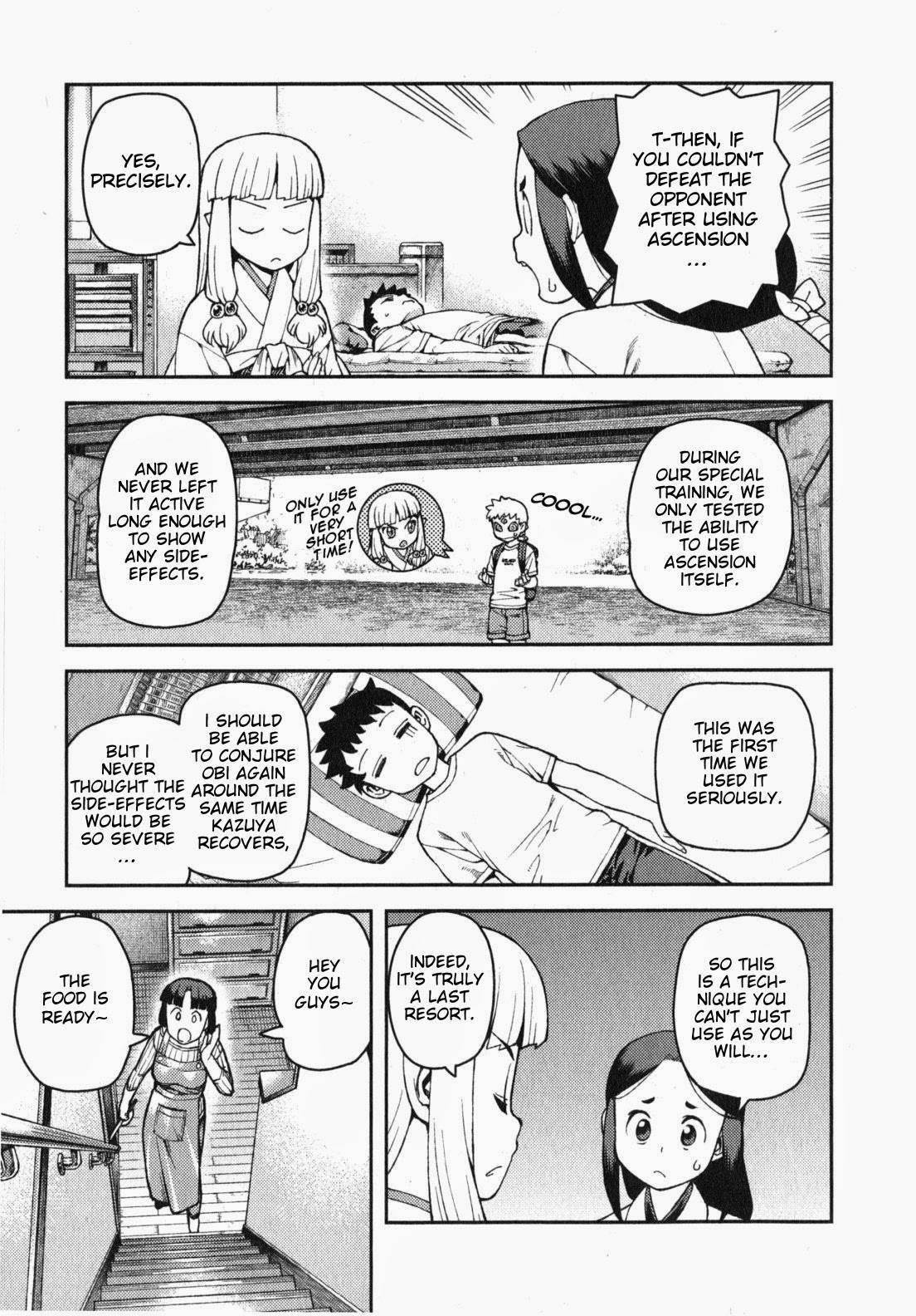 Tsugumomo Chapter 30 - Page 15 in English