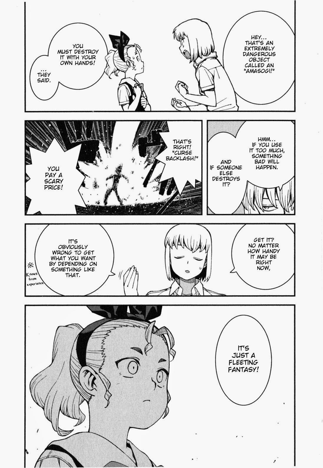 Tsugumomo Chapter 38 - Page 21 in English