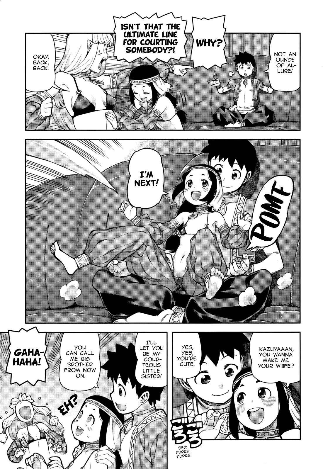 Tsugumomo Chapter 55 - Page 22 in English