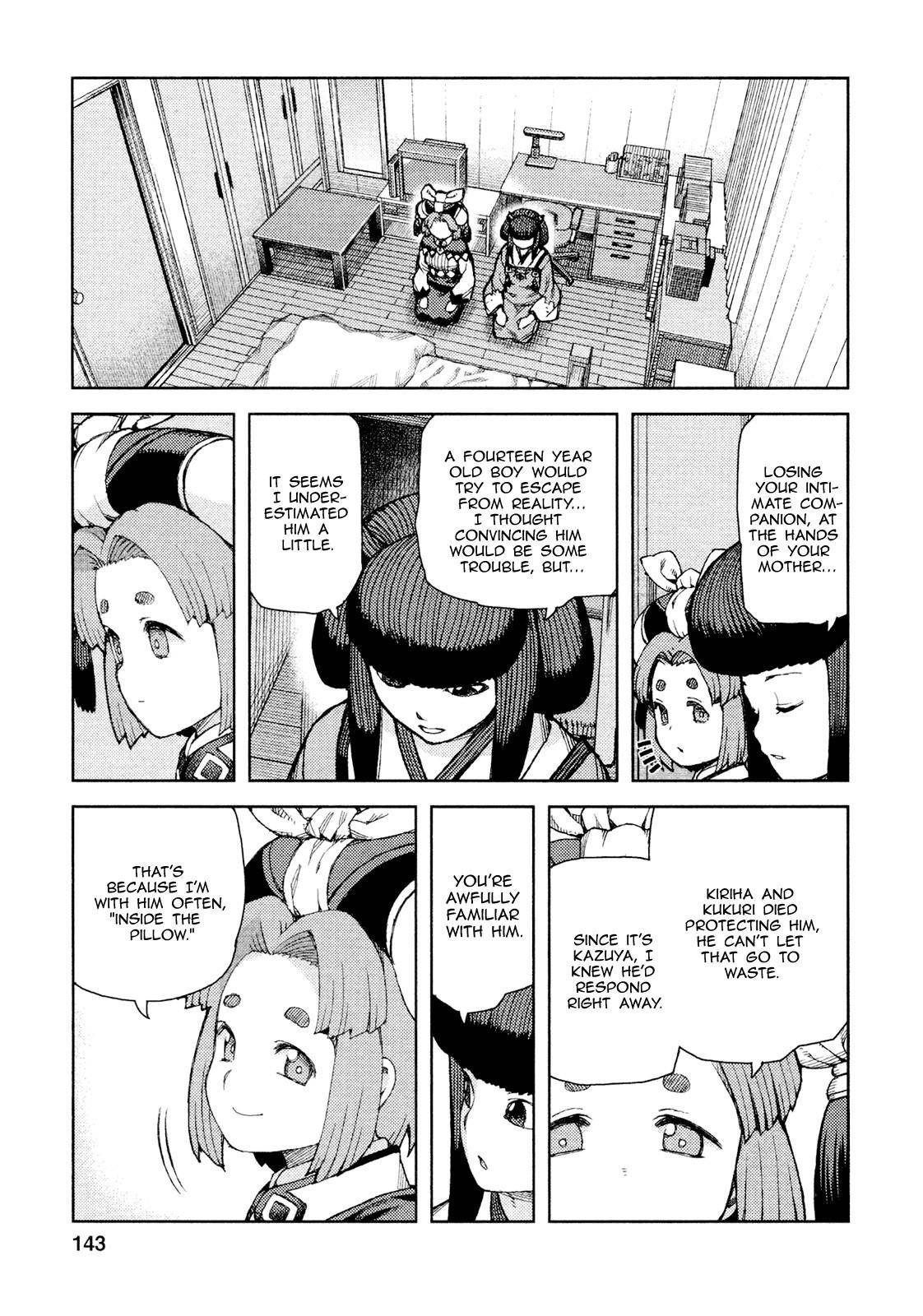 Tsugumomo Chapter 71 - Page 22 in English