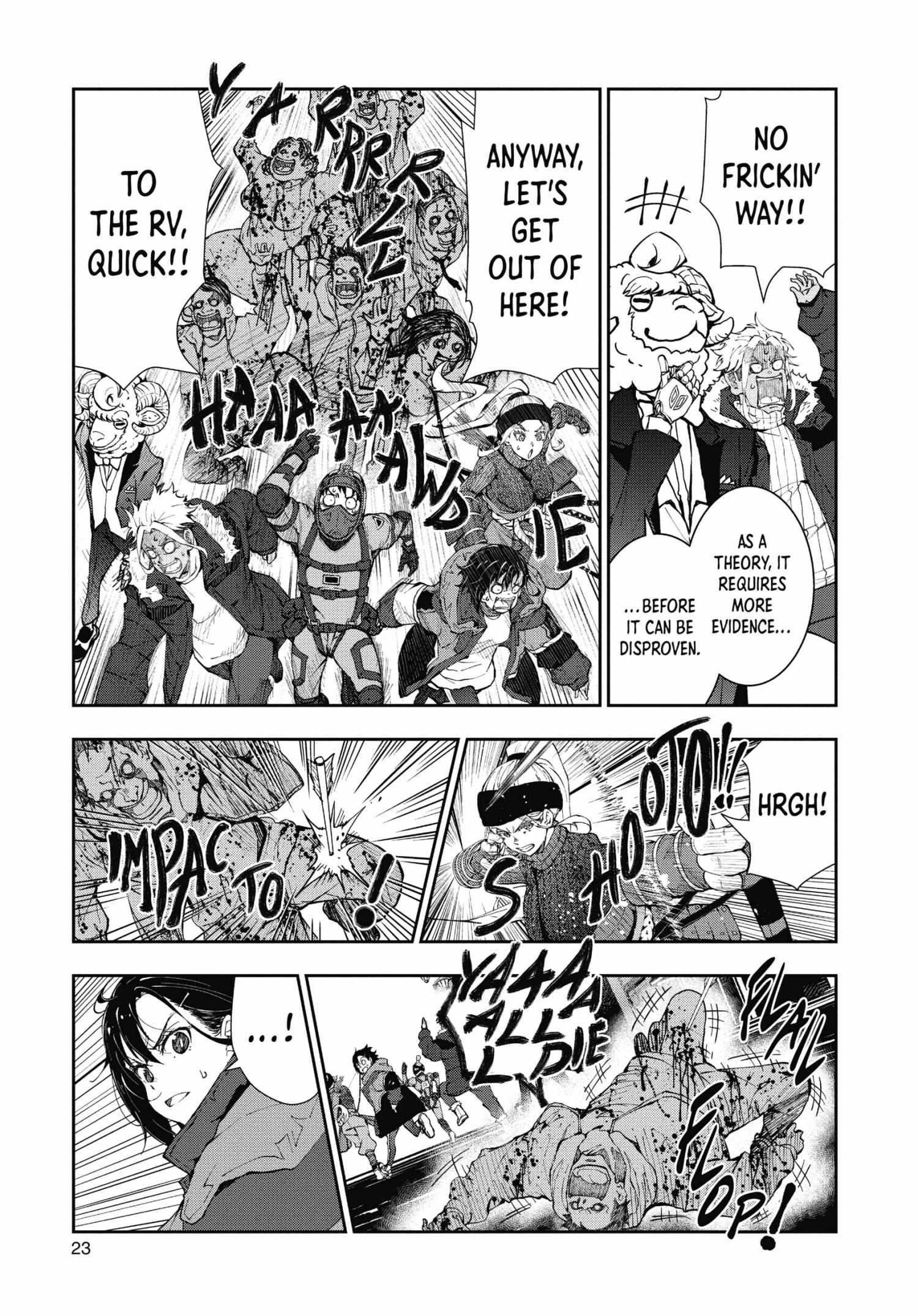 Zombie 100 ~100 Things I Want To Do Before I Become A Zombie Chapter 31 - Page 22 in English