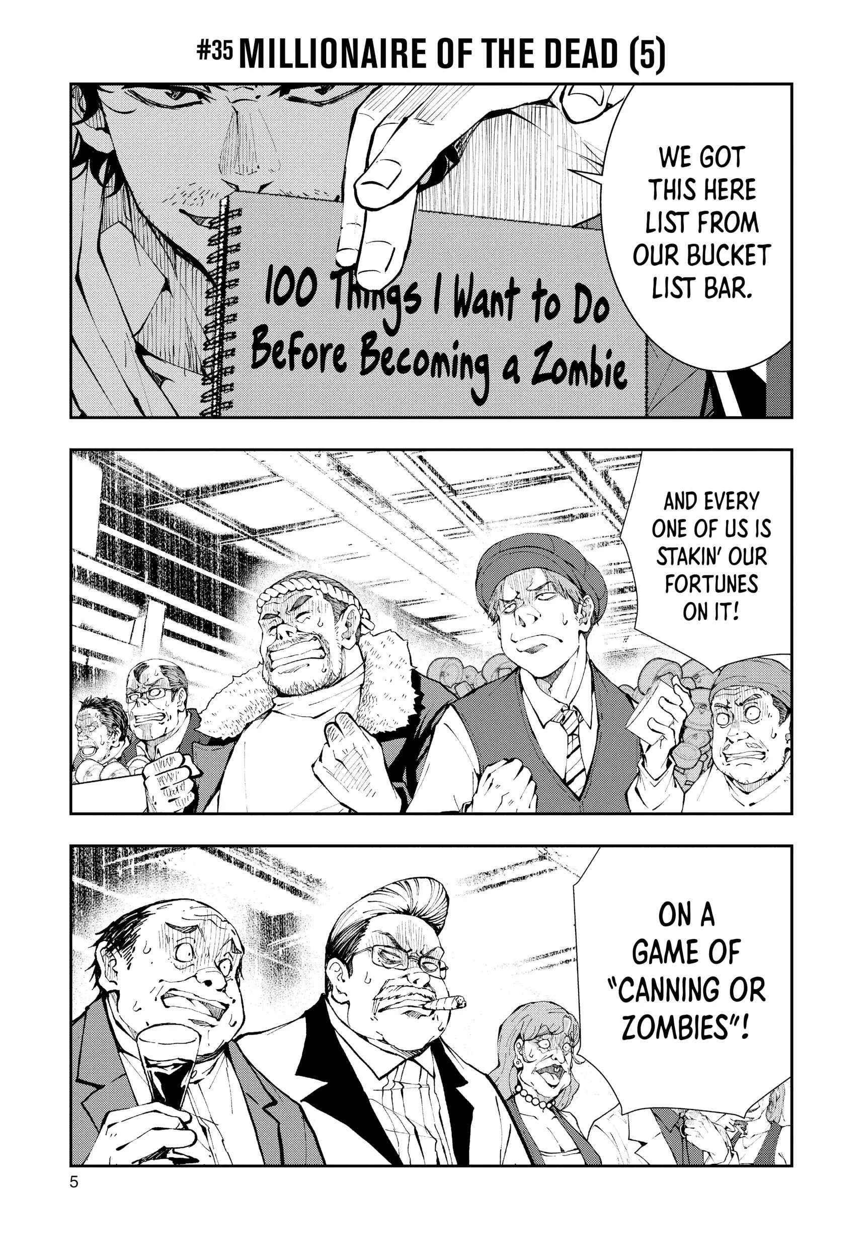 Zombie 100 ~100 Things I Want To Do Before I Become A Zombie Chapter 35 - Page 5 in English