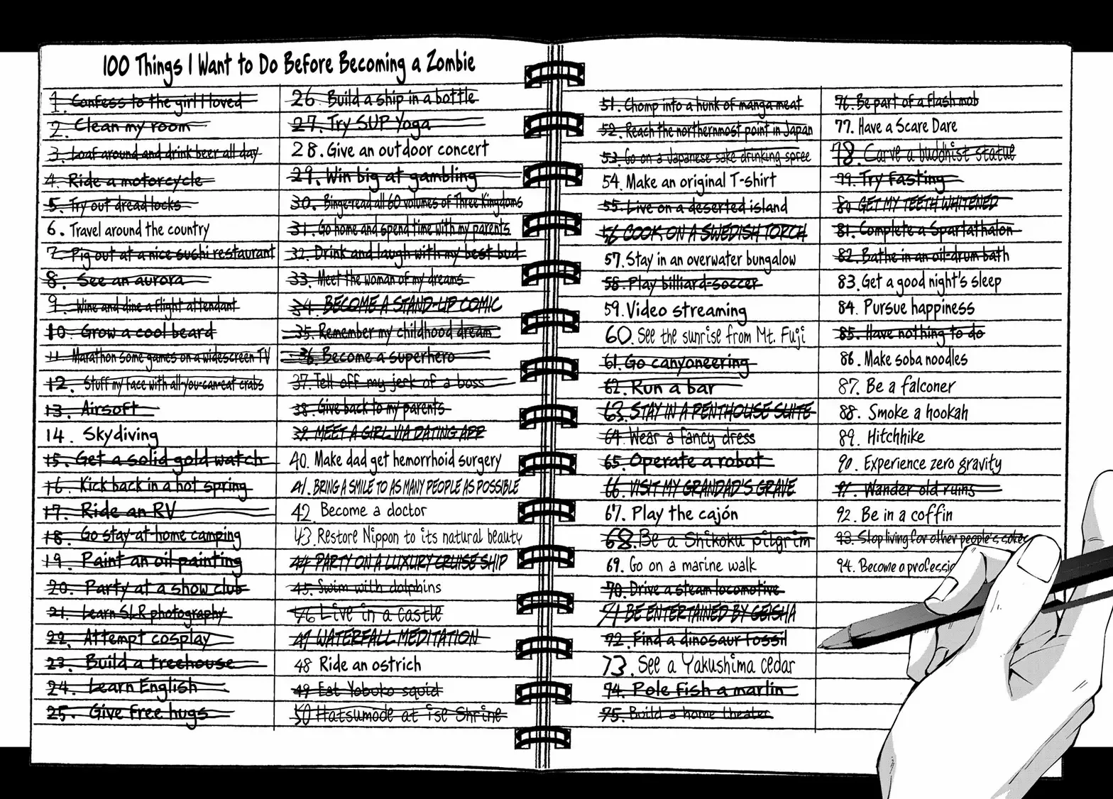 Zombie 100 ~100 Things I Want To Do Before I Become A Zombie Chapter 58 - Page 5 in English