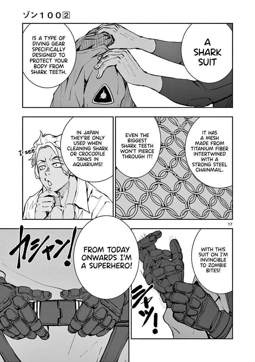 Zombie 100 ~100 Things I Want To Do Before I Become A Zombie Chapter 6 - Page 17 in English