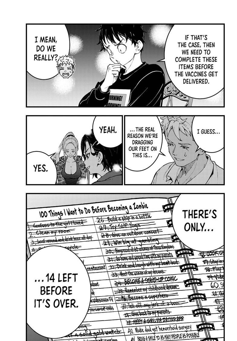 Zombie 100 ~100 Things I Want To Do Before I Become A Zombie Chapter 85 - Page 17 in English