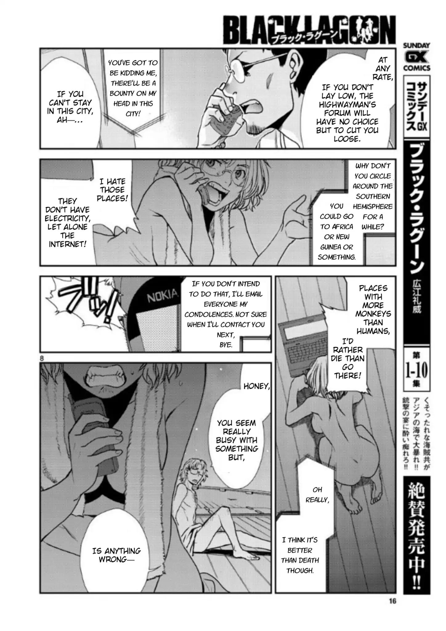 Black lagoon Chapter 100 - Page 8 in English