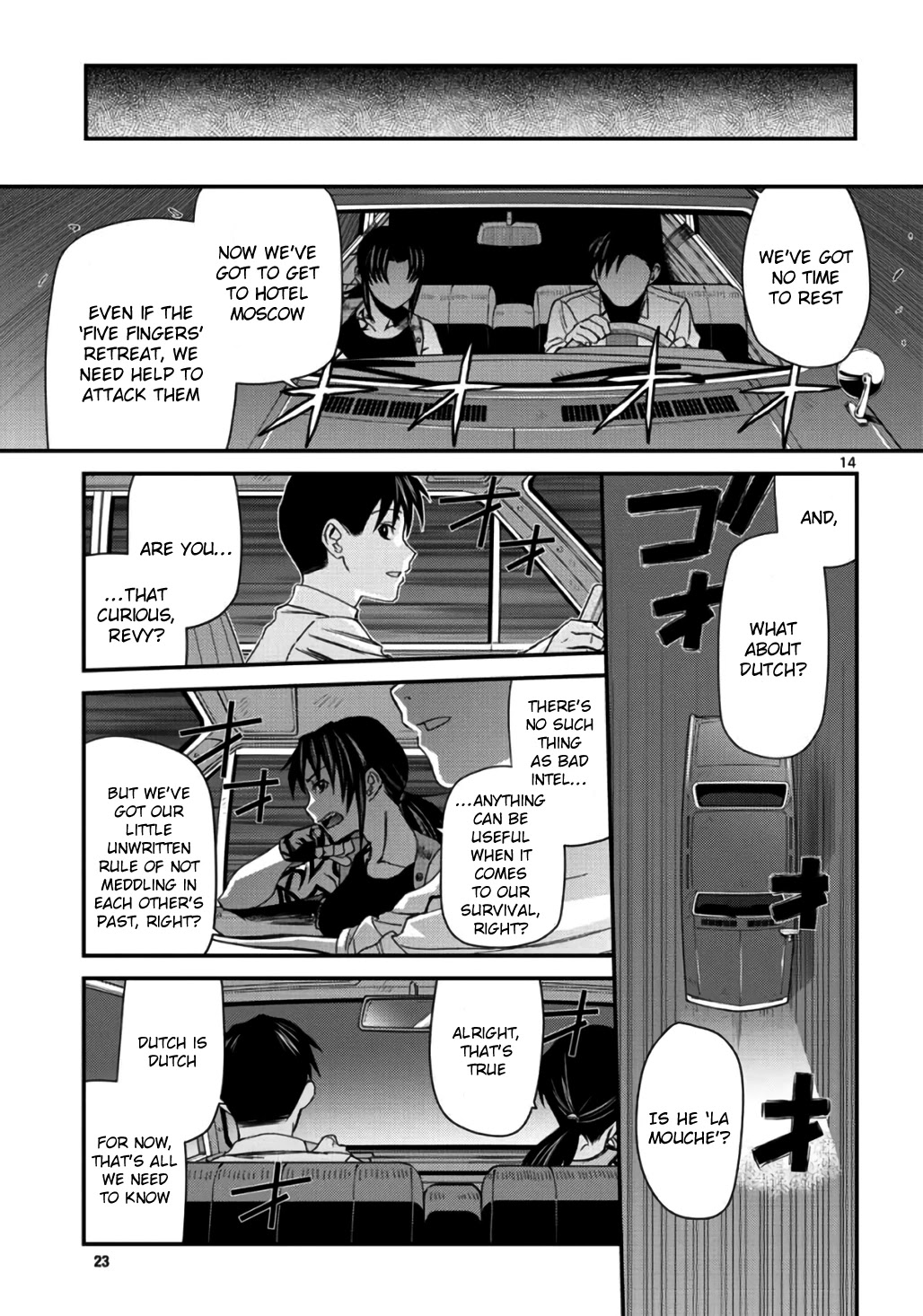 Black lagoon Chapter 109 - Page 14 in English