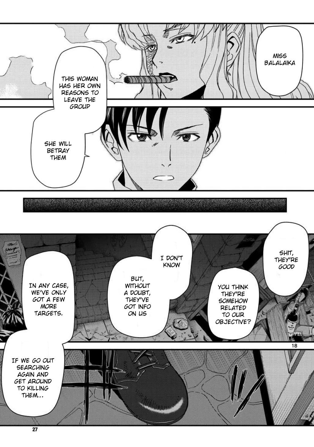 Black lagoon Chapter 109 - Page 18 in English