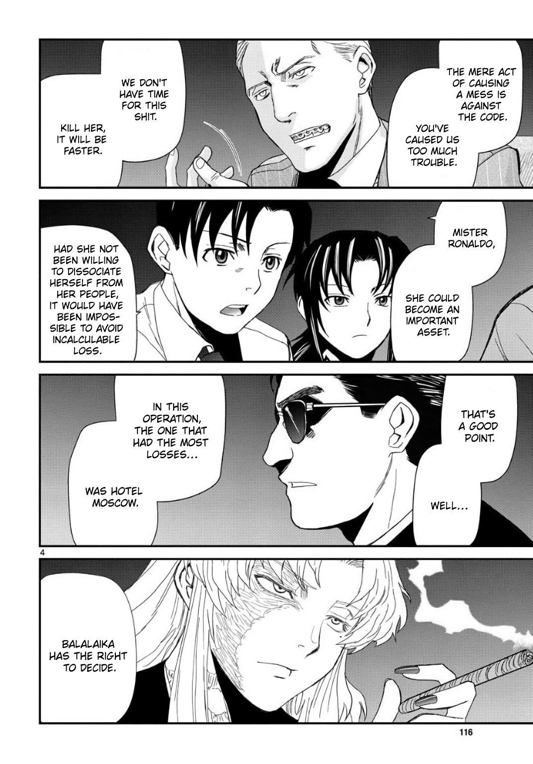 Black lagoon Chapter 113 - Page 4 in English