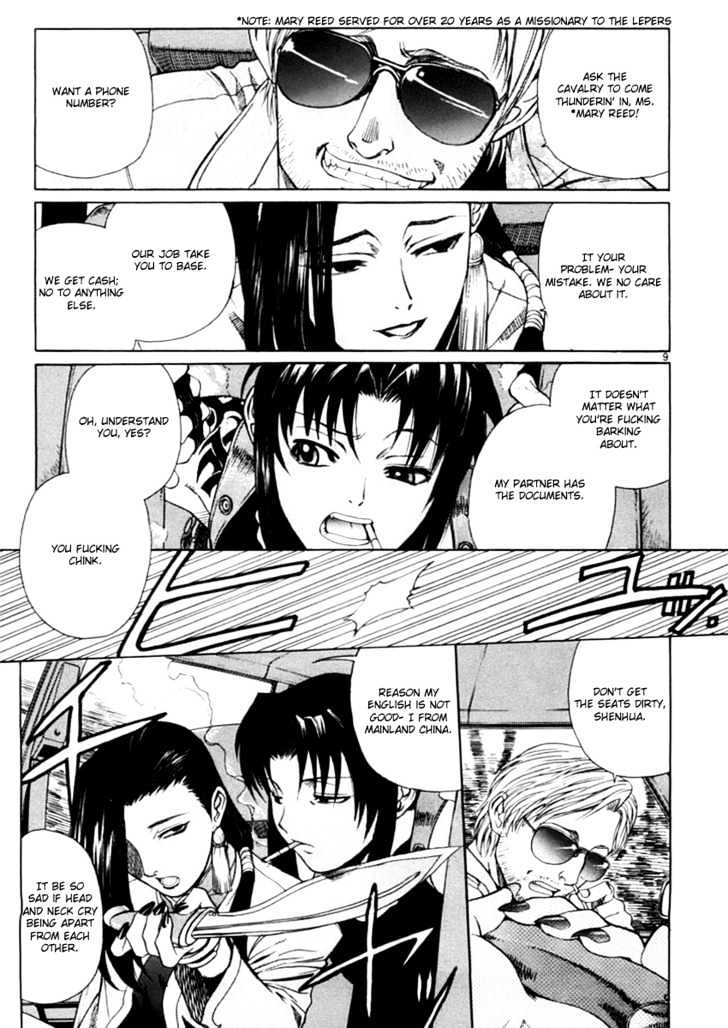 Black lagoon Chapter 19 - Page 9 in English