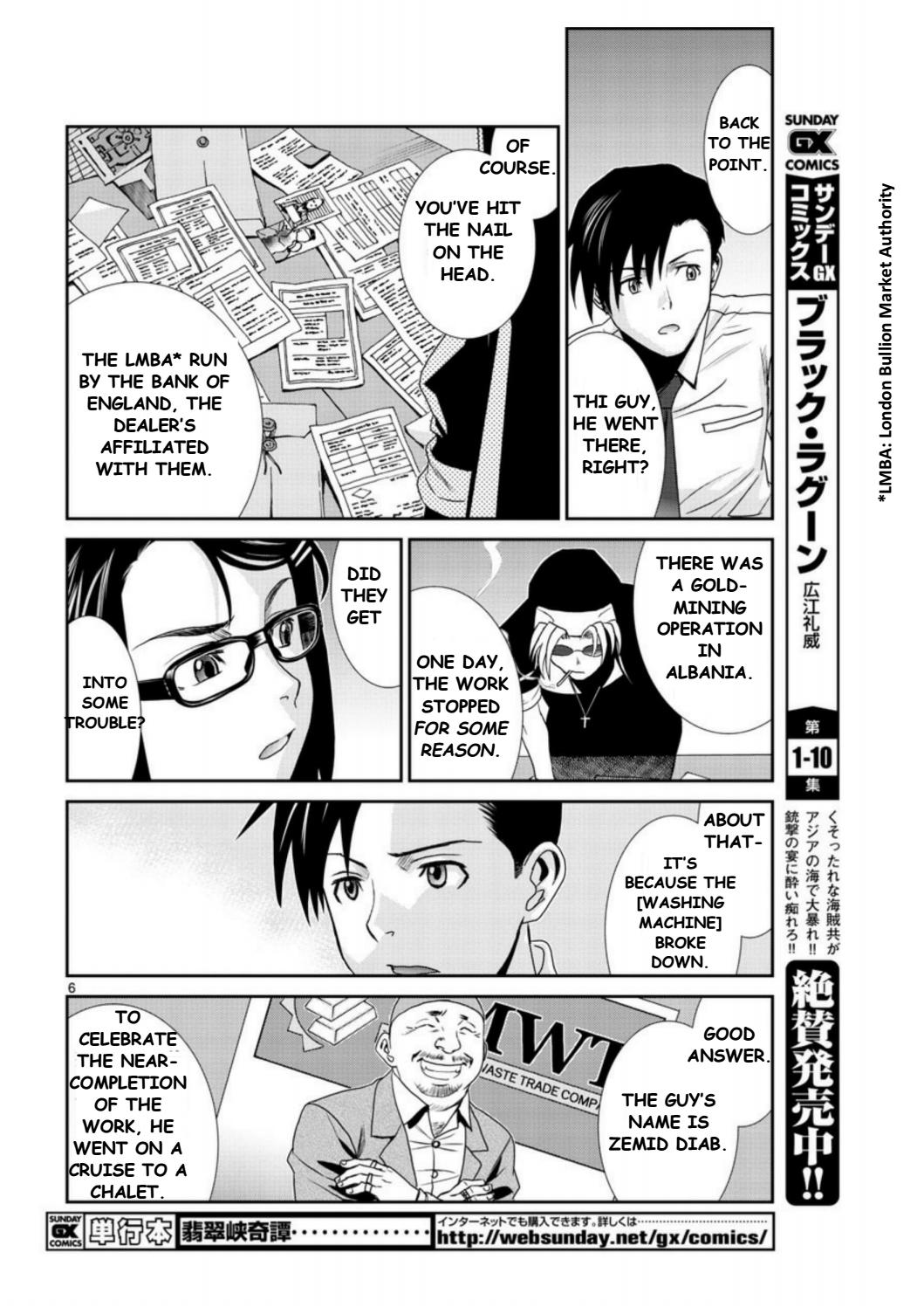 Black lagoon Chapter 93 - Page 6 in English