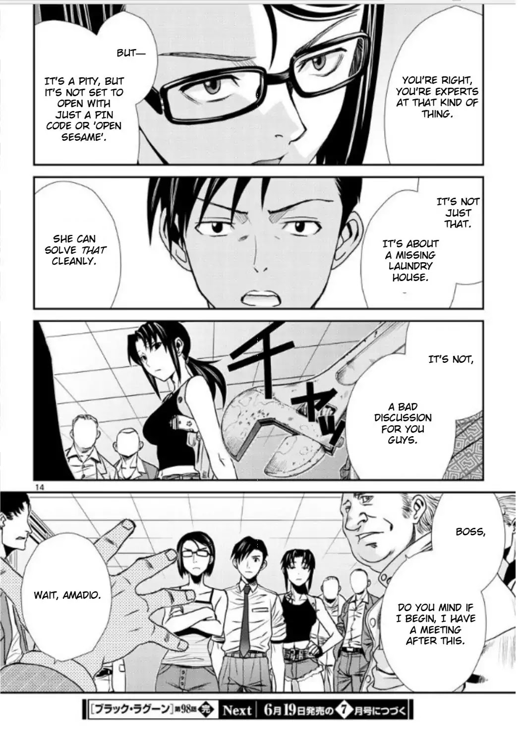 Black lagoon Chapter 98 - Page 14 in English