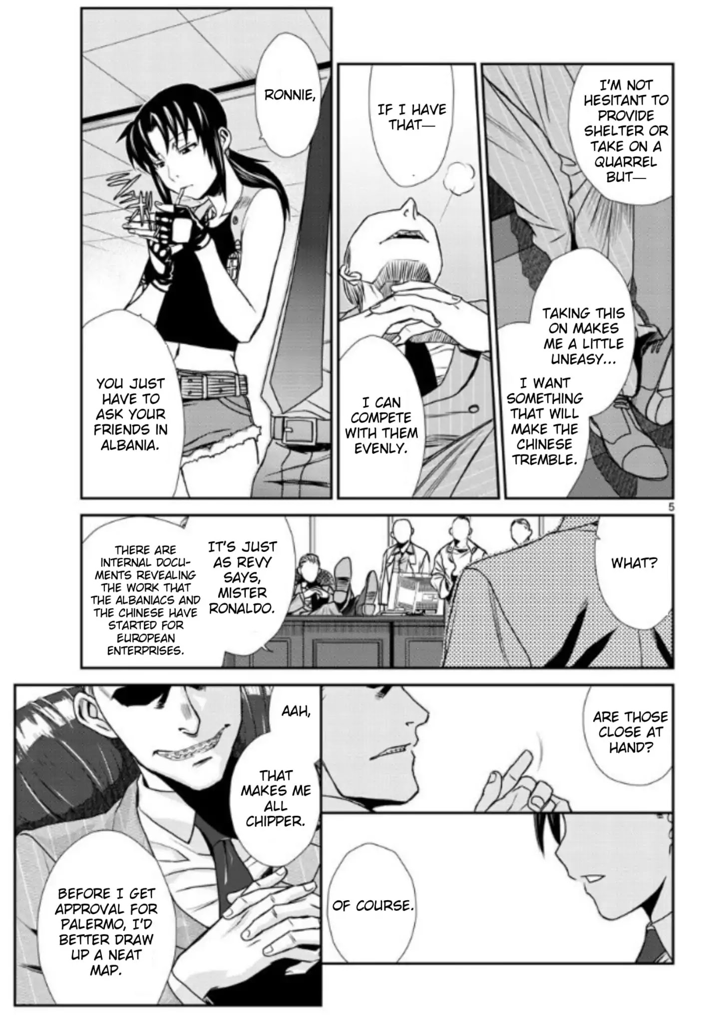 Black lagoon Chapter 99 - Page 5 in English