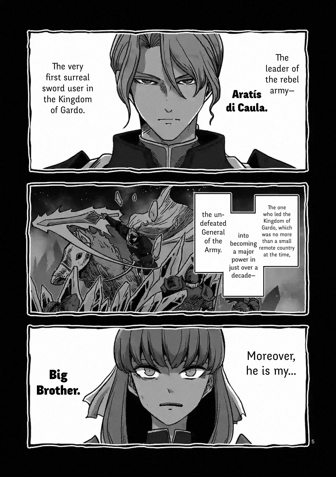 Verndio – Surreal Sword Saga Chapter 8 - Page 5 in English