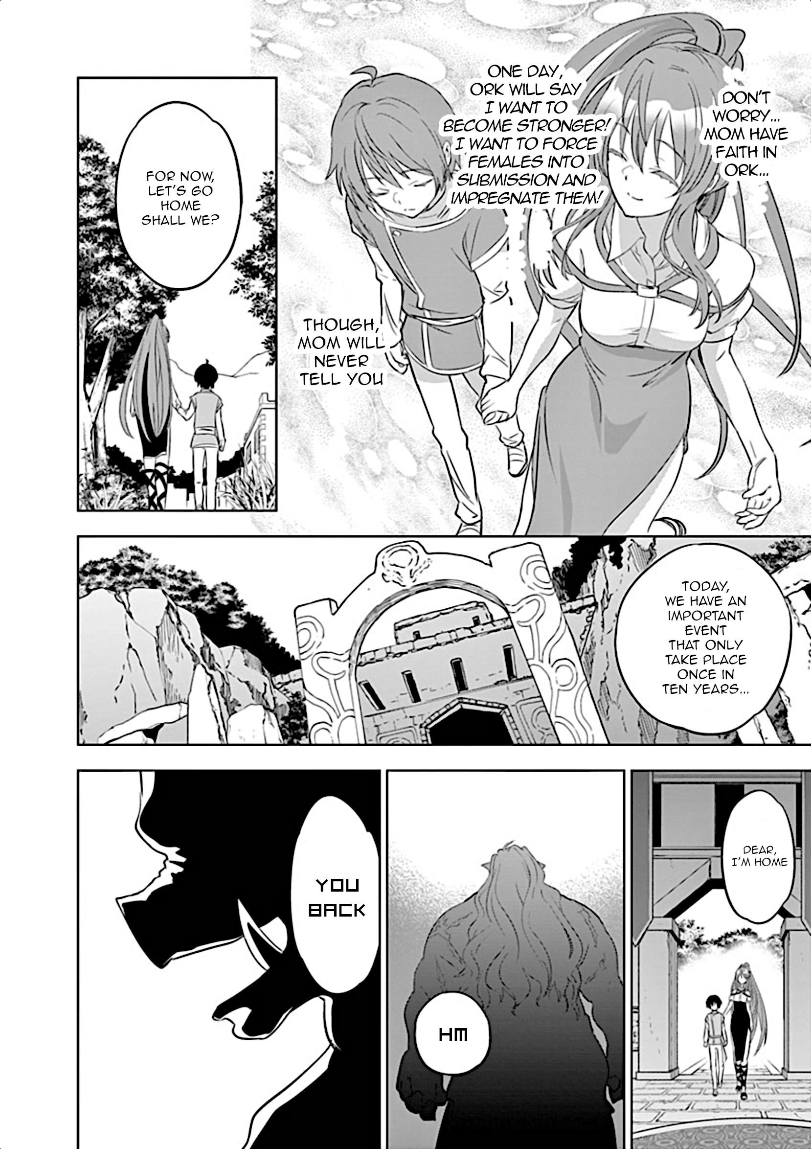 Shijou Saikyou Orc-San No Tanoshii Tanetsuke Harem Zukuri Chapter 1 - Page 17 in English