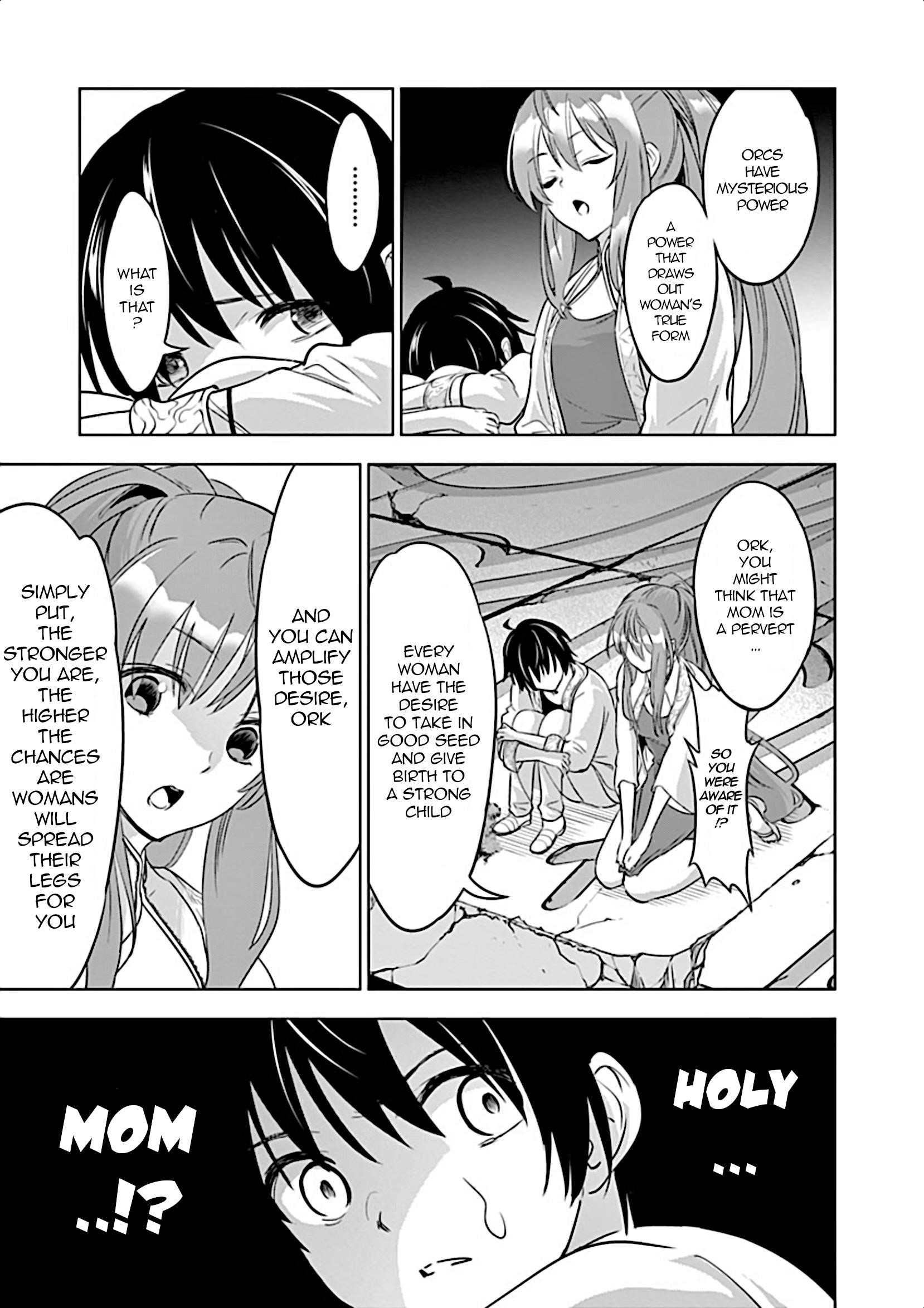 Shijou Saikyou Orc-San No Tanoshii Tanetsuke Harem Zukuri Chapter 1 - Page 31 in English