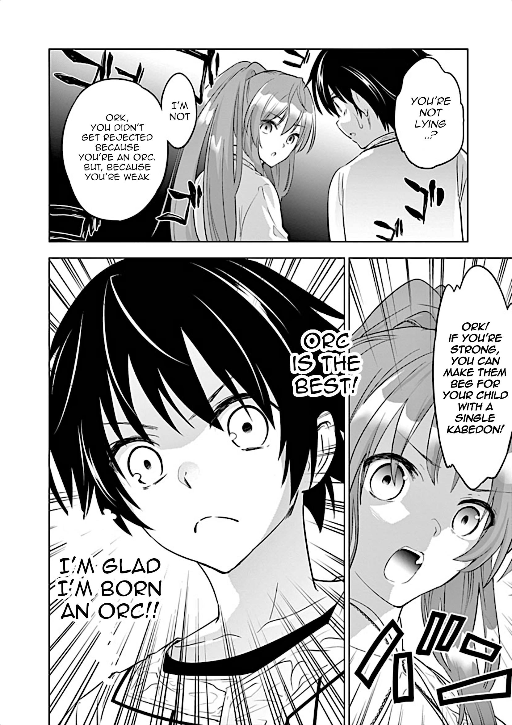 Shijou Saikyou Orc-San No Tanoshii Tanetsuke Harem Zukuri Chapter 1 - Page 32 in English