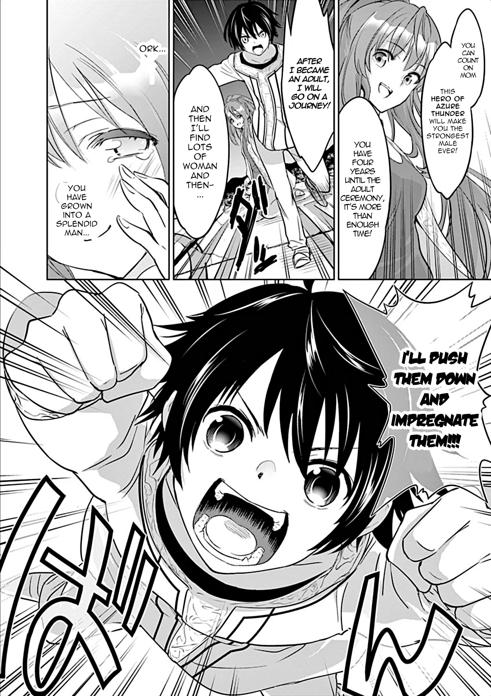 Shijou Saikyou Orc-San No Tanoshii Tanetsuke Harem Zukuri Chapter 1 - Page 34 in English
