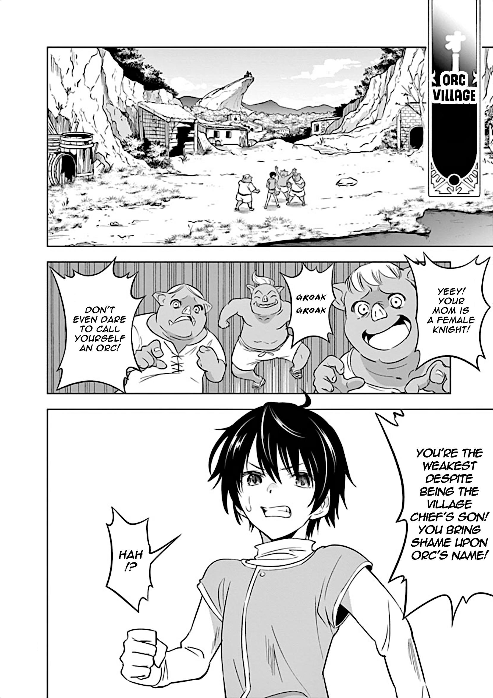 Shijou Saikyou Orc-San No Tanoshii Tanetsuke Harem Zukuri Chapter 1 - Page 4 in English