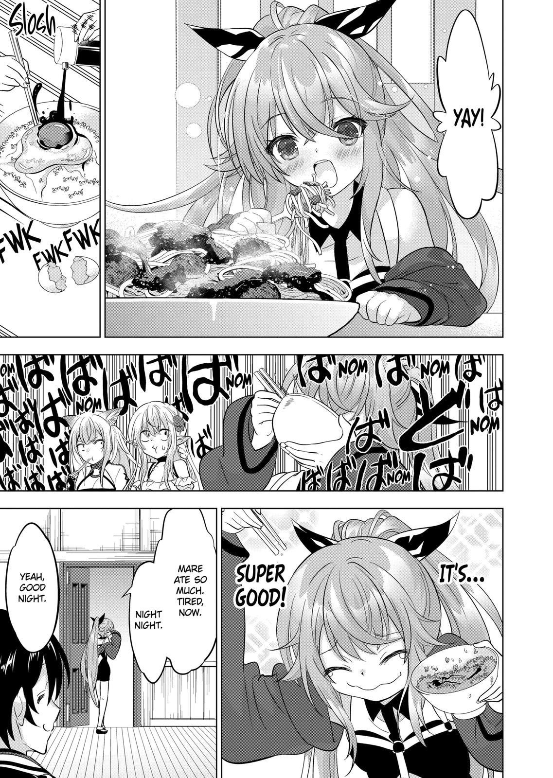 Shijou Saikyou Orc-San No Tanoshii Tanetsuke Harem Zukuri Chapter 104 - Page 9 in English