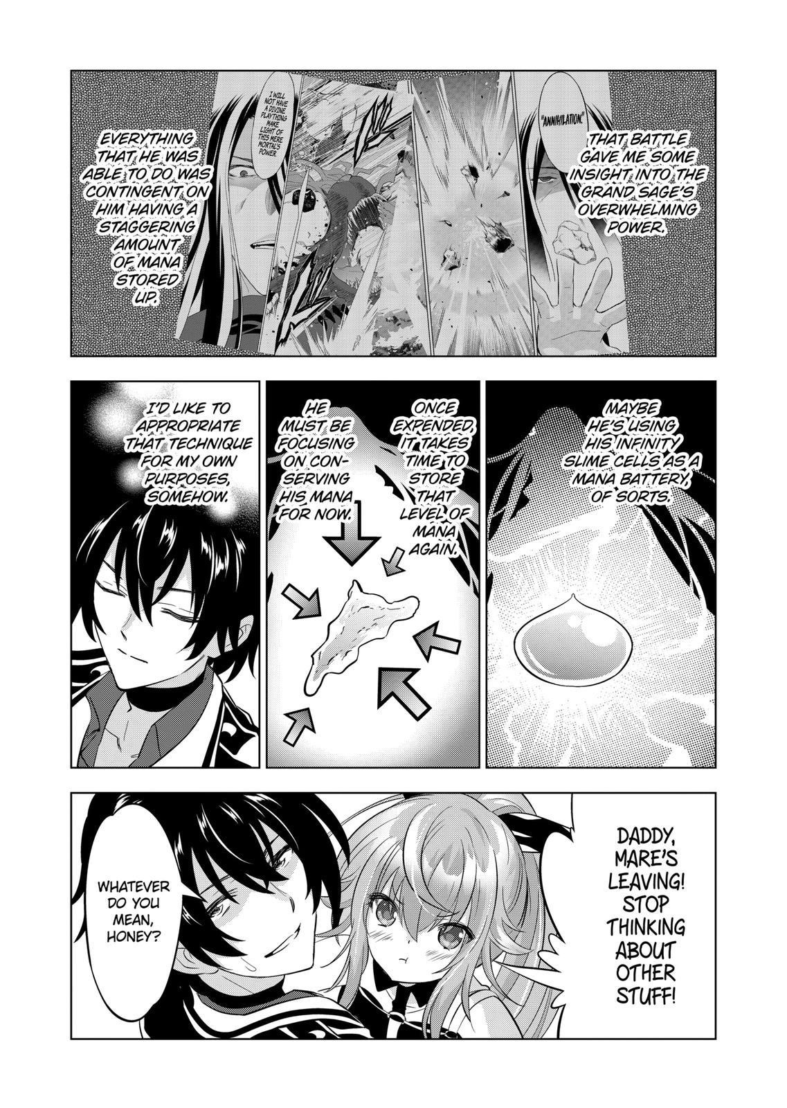 Shijou Saikyou Orc-San No Tanoshii Tanetsuke Harem Zukuri Chapter 105 - Page 23 in English