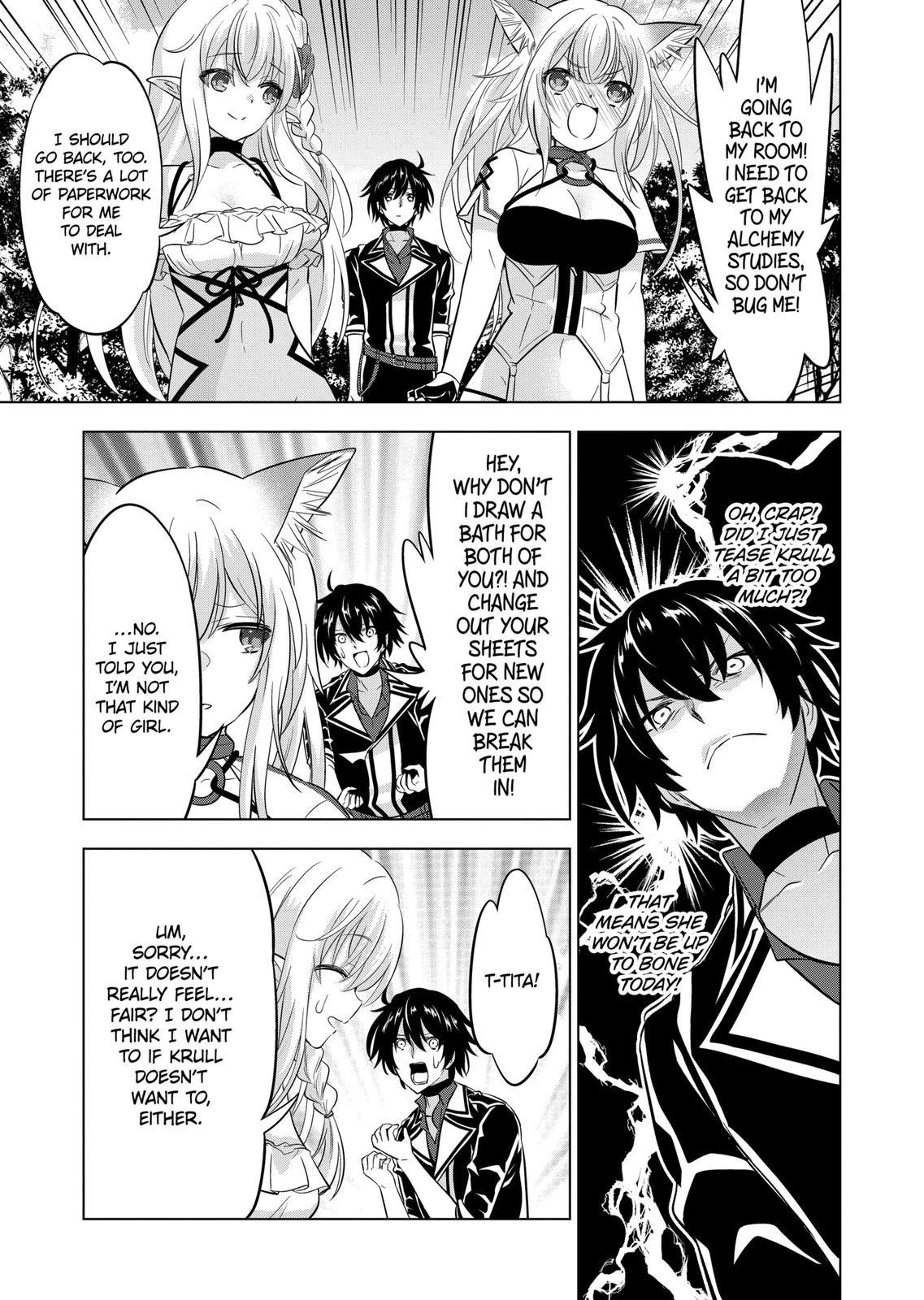 Shijou Saikyou Orc-San No Tanoshii Tanetsuke Harem Zukuri Chapter 106 - Page 3 in English