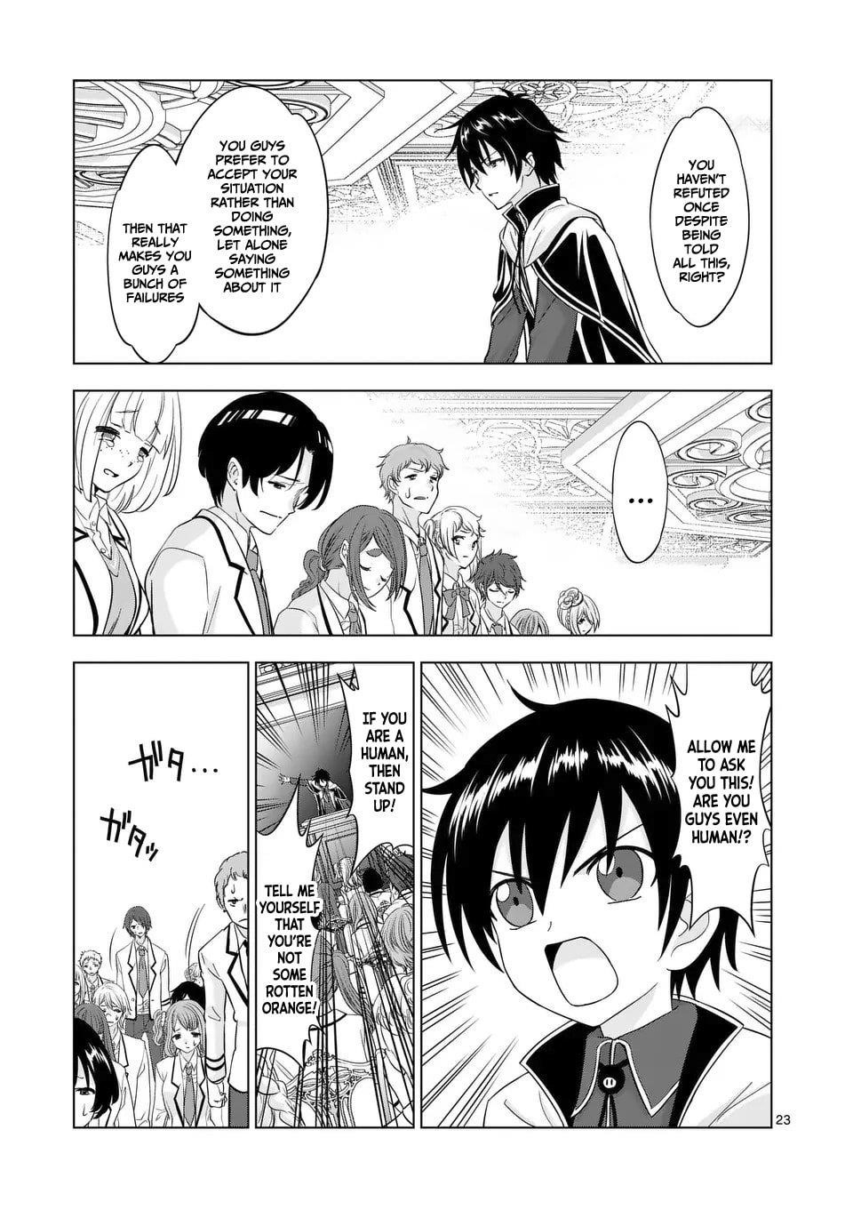 Shijou Saikyou Orc-San No Tanoshii Tanetsuke Harem Zukuri Chapter 113.1 - Page 23 in English