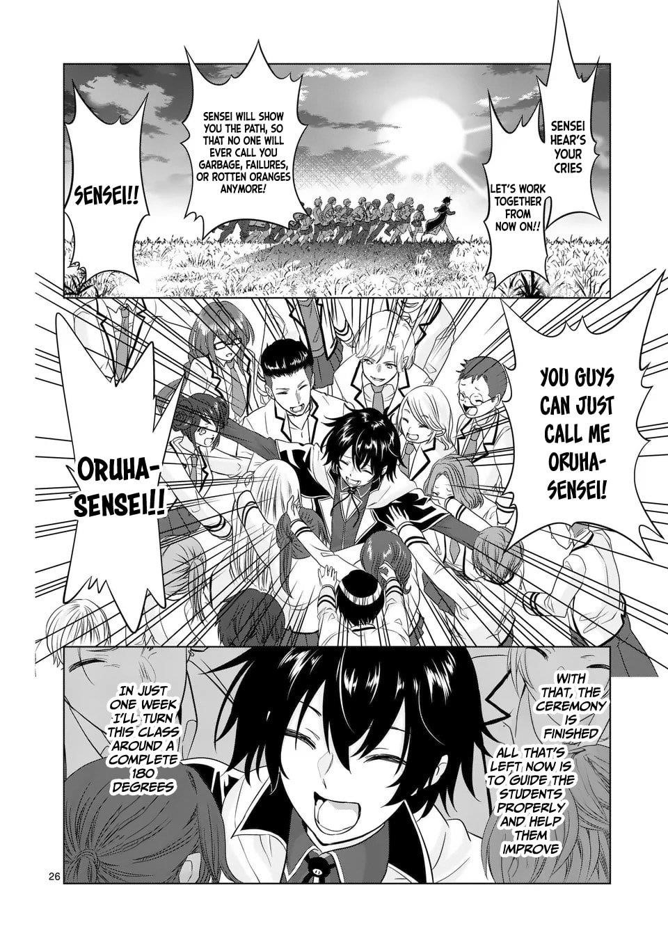 Shijou Saikyou Orc-San No Tanoshii Tanetsuke Harem Zukuri Chapter 113.1 - Page 26 in English