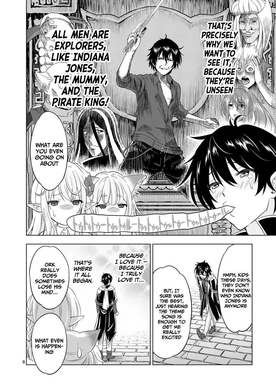 Shijou Saikyou Orc-San No Tanoshii Tanetsuke Harem Zukuri Chapter 113.1 - Page 8 in English