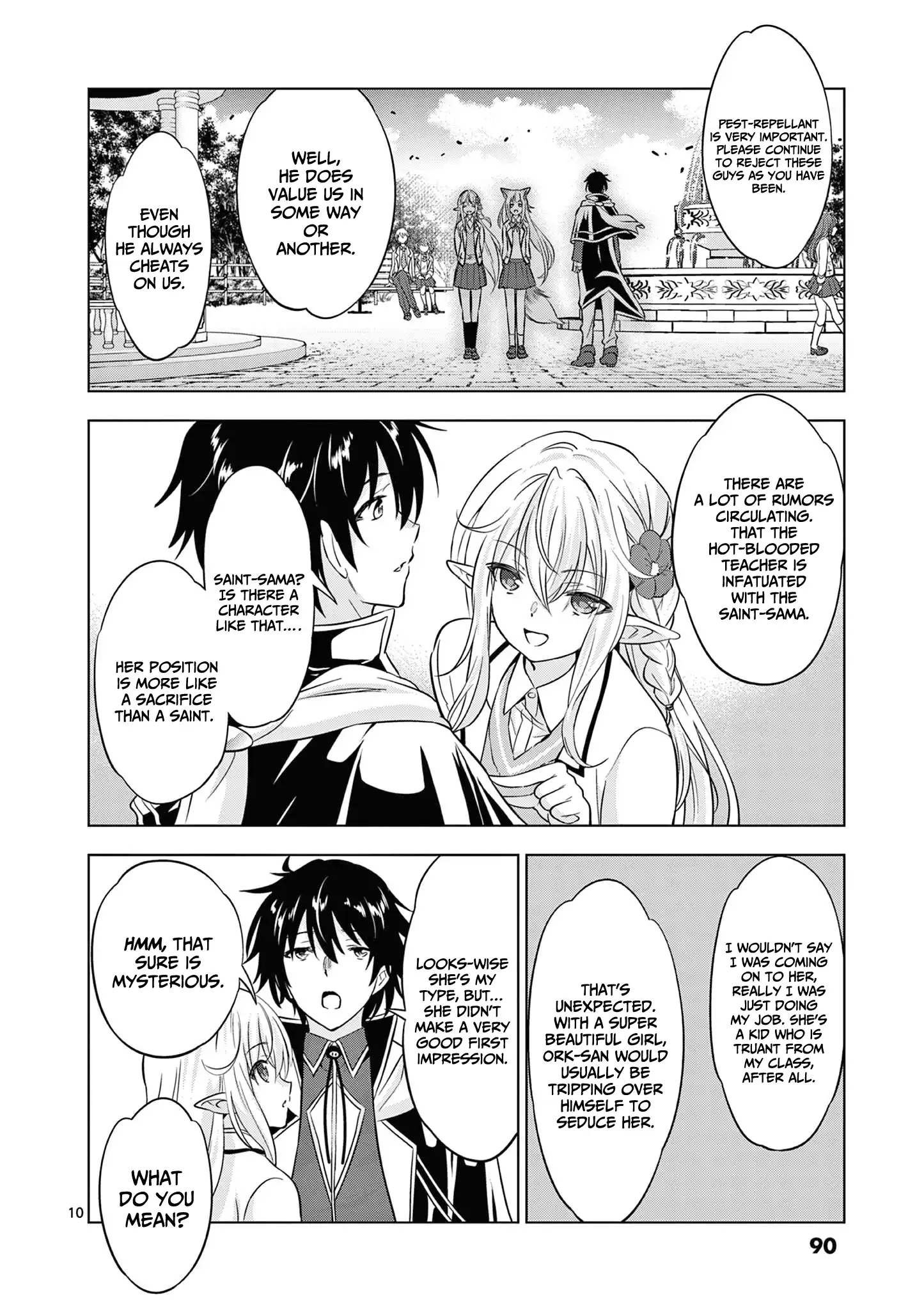 Shijou Saikyou Orc-San No Tanoshii Tanetsuke Harem Zukuri Chapter 115 - Page 11 in English