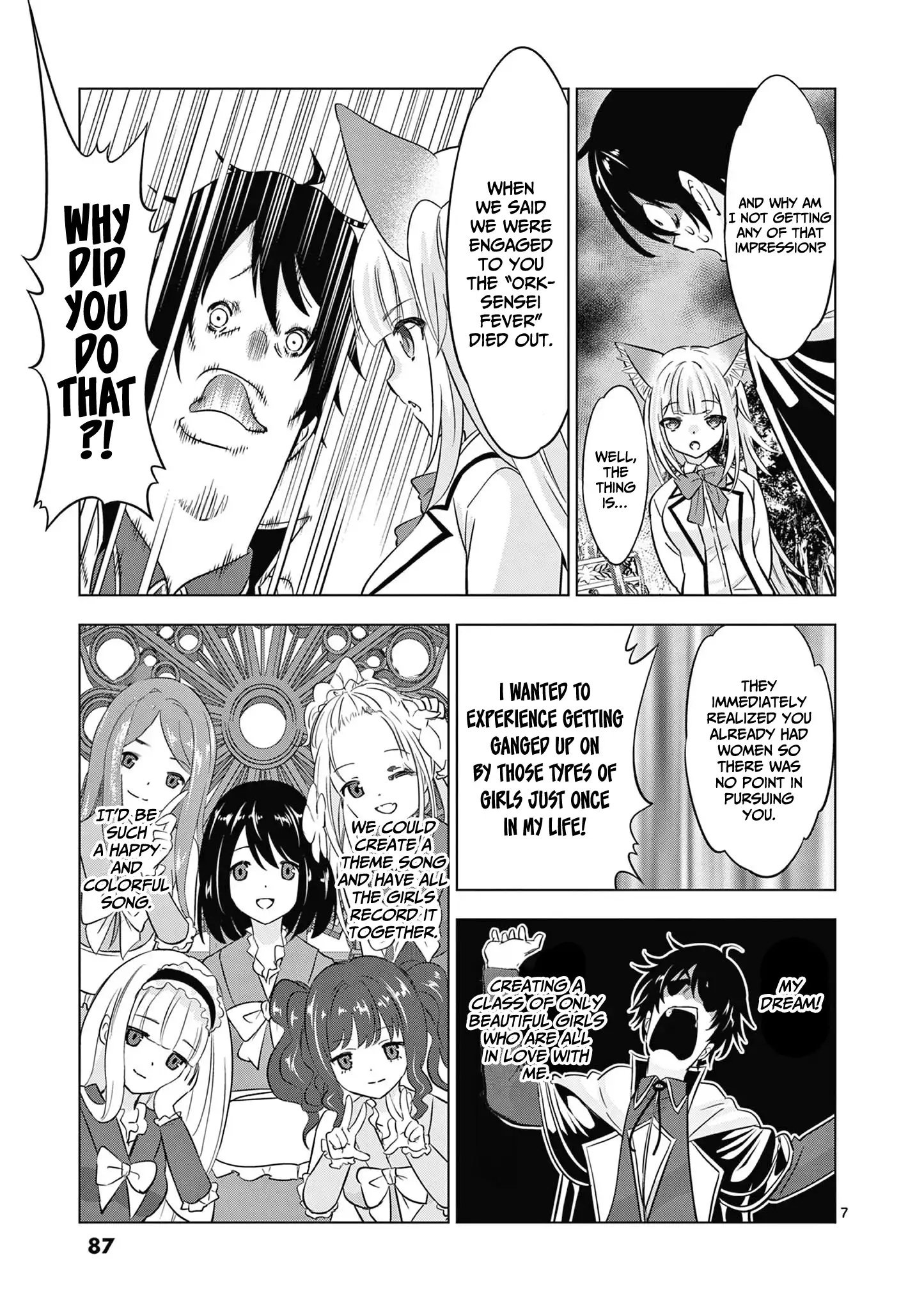 Shijou Saikyou Orc-San No Tanoshii Tanetsuke Harem Zukuri Chapter 115 - Page 8 in English