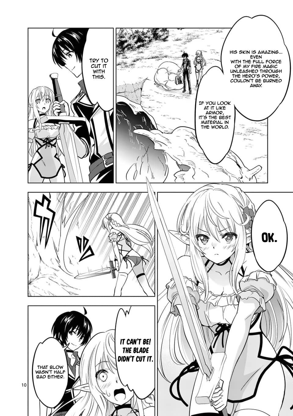 Shijou Saikyou Orc-San No Tanoshii Tanetsuke Harem Zukuri Chapter 23 - Page 10 in English