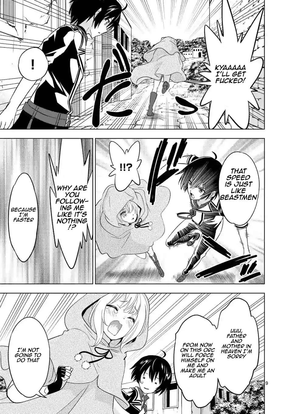 Shijou Saikyou Orc-San No Tanoshii Tanetsuke Harem Zukuri Chapter 26 - Page 9 in English